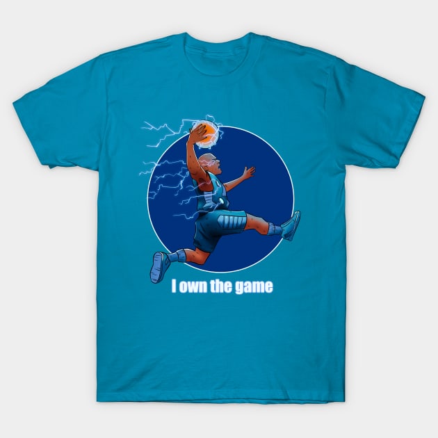 NBA T-Shirt by vanpaul54
